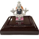 999 Pure Silver Tirupathi Balaji idol - 3.0-inch Tall Statue / Murthi (Figurine