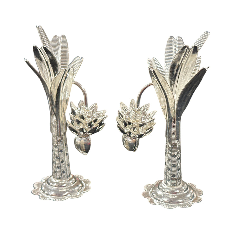 925 Sterling Silver Hallmarked Banana Tree Pair