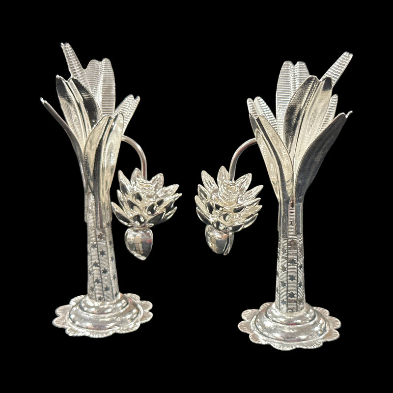 925 Sterling Silver Hallmarked Banana Tree Pair