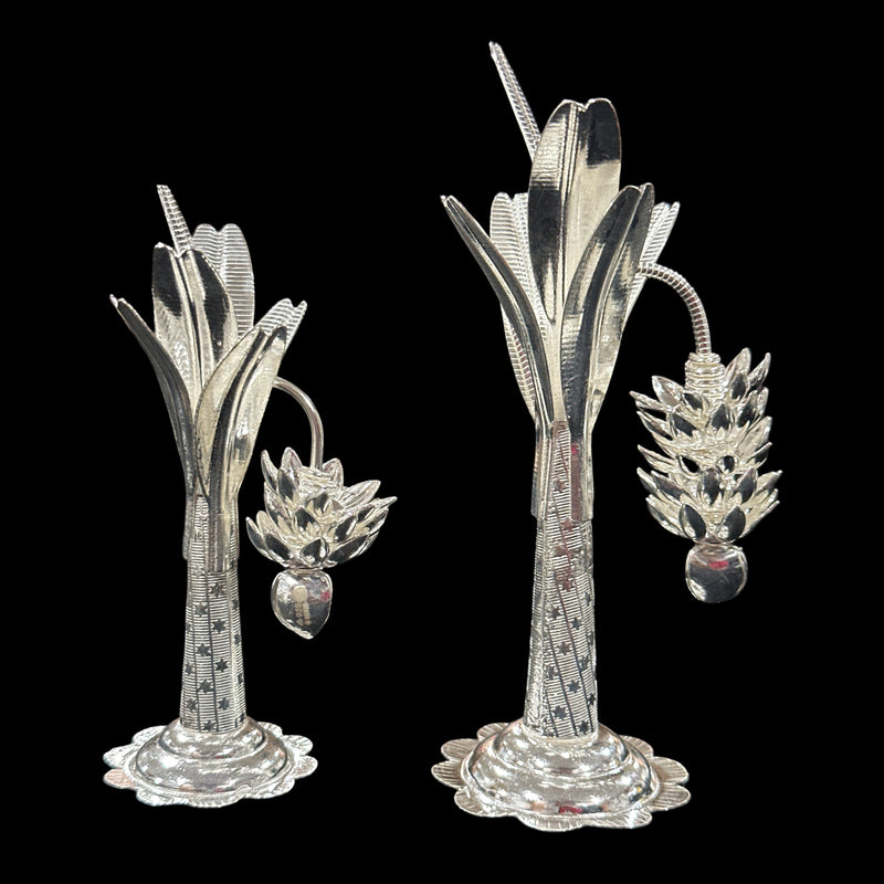 925 Sterling Silver Hallmarked Banana Tree Pair