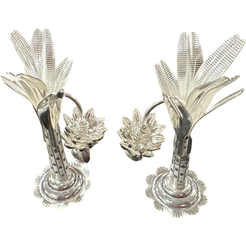 925 Sterling Silver Hallmarked Banana Tree Pair