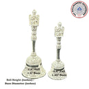 925 Sterling Silver Hallmarked Garuna Handle Puja Bell - Style