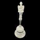 925 Sterling Silver Hallmarked Garuna Handle Puja Bell - Style