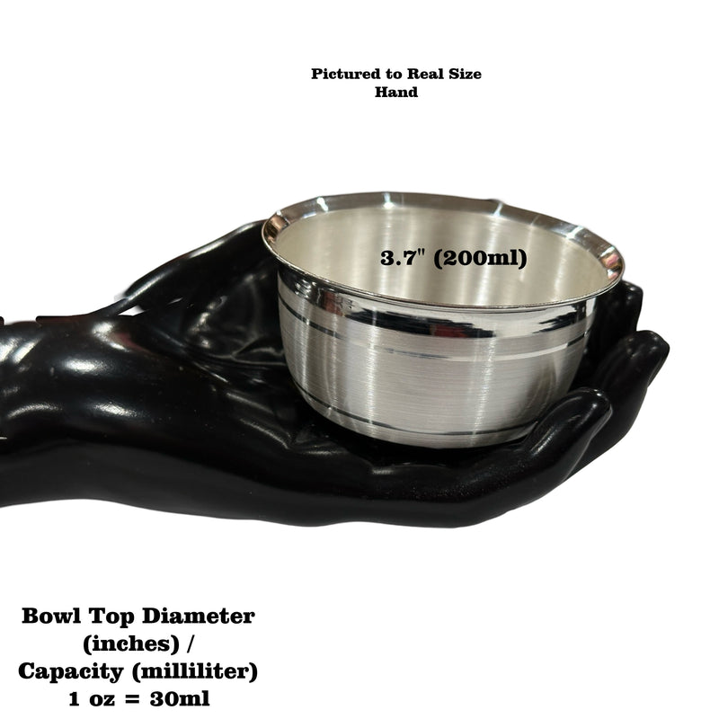 999 Pure Silver Bowl - Style