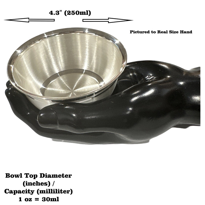 999 Pure Silver Bowl - Style