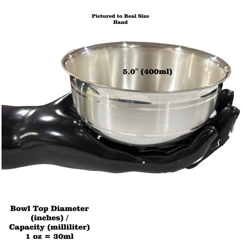 999 Pure Silver Bowl - Style