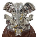 999 Pure Silver BIG Ganesh / Ganpathi 3.0-inch Tall idol / Statue / Murti (Figurine