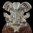 999 Pure Silver BIG Ganesh / Ganpathi 3.0-inch Tall idol / Statue / Murti (Figurine