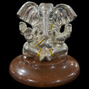 999 Pure Silver BIG Ganesh / Ganpathi 3.0-inch Tall idol / Statue / Murti (Figurine