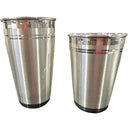 999 Pure Silver Hallmarked Designer Big Lassi Glass (Tumbler) - Style