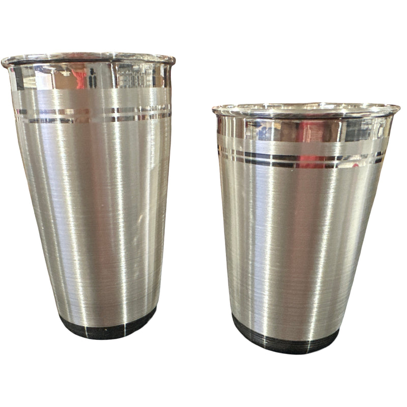 999 Pure Silver Hallmarked Designer Big Lassi Glass (Tumbler) - Style