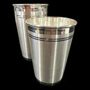 999 Pure Silver Hallmarked Designer Big Lassi Glass (Tumbler) - Style