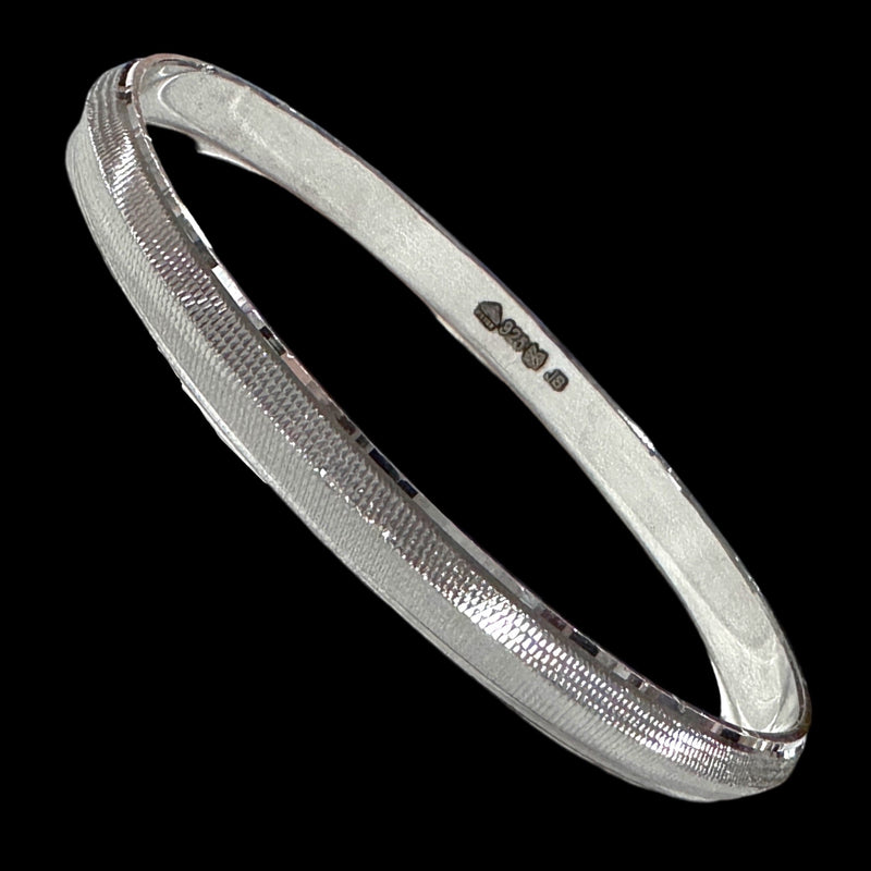 925 Sterling Silver Hallmarked Punjabi / Sikh Men Kada