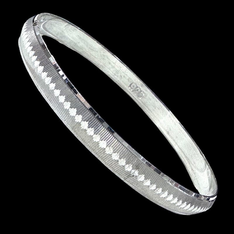 925 Sterling Silver Punjabi / Sikh Men Kada