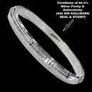 925 Sterling Silver Certified (Hallmarked) Punjabi / Sikh Men Kada
