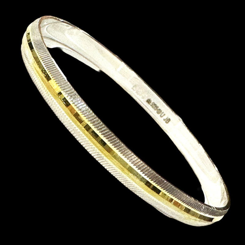 925 Sterling Silver Hallmarked Punjabi / Sikh Designer Men Kada