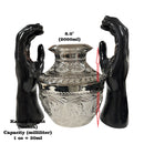 925 Sterling Silver Hallmarked Ashtha Lakshmi BIG Naxi Kalash (Nagas Kudam)