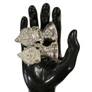 925 Sterling Silver Hallmarked 15ml Capacity Lakshmi / Kamakshi Deepak (Diya) Pair