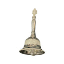 925 Sterling Silver Hallmarked Garuna Handle Puja Bell -Style