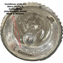 925 Sterling Silver Hallmarked Nandi Handle Puja Bell - Style