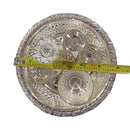 925 Sterling Silver Hallmarked 5.5 inch Small Puja Set - 5.5" Set