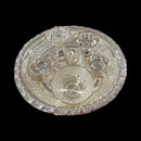 925 Sterling Silver Hallmarked 5.5 inch Small Puja Set - 5.5" Set