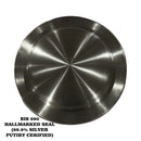 999 Pure Silver Hallmarked Alphabet Dinner Plate for Kids