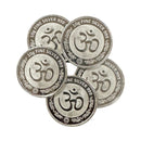 999 Pure Silver Ganesha Lakshmi / Laxmi 10 Gram Coins (pack of 5 Coins) -
