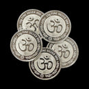 999 Pure Silver Ganesha Lakshmi / Laxmi 10 Gram Coins (pack of 5 Coins) -