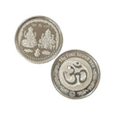 999 Pure Silver Ganesha Lakshmi / Laxmi 10 Gram Coins (Pack of 10 Coins) -