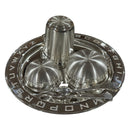 999 Pure Silver 8.0 Inch Hallmarked Heavy Alphabet Western Plate Kids Dinner Set- Set