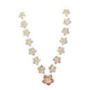 750 Silver Religious Puja Garland / Mala Set - Style