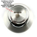 999 Pure Silver Hallmarked Puja Kalash - Style