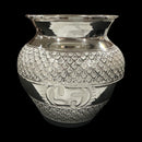 925 Sterling Silver Hallmarked 5.0-inch Puja OM / Swastika BIG Kalash - Style