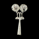 925 Sterling Silver Hallmarked Baby Rattle – Traditional Tinkling Toy (Jhunjhuna / Bomma)