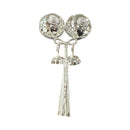 925 Sterling Silver Hallmarked Baby Rattle – Traditional Tinkling Toy (Jhunjhuna / Bomma)