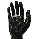 750 Silver Religious Small 1.0 inch Bel Patra / Bilva Leaves Set (Pack of 108 Leaves)