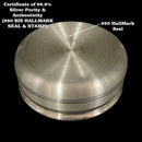 999 Pure Silver Hallmarked Designer Heavy Bowl - Style