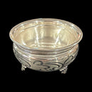 925 Sterling Silver Designer Hallmarked Puja Bowl with Stand - Style