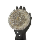 925 Sterling Silver Hallmarked Diwali 4.5 inch Chirag Diya Puja Set