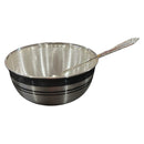 999 Pure Silver Hallmarked 180ml Bowl & Spoon for Kids - Designer Set