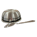 999 Pure Silver Hallmarked 180ml Bowl & Spoon for Kids - Designer Set