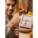 999 Pure Silver Designer Rakhi