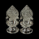 925 Sterling Silver Hallmarked 5ml Capacity Small Kamakshi Deepak (Diya) Pair