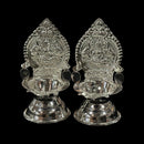 925 Sterling Silver Hallmarked 5ml Capacity Small Kamakshi Deepak (Diya) Pair
