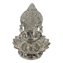 925 Sterling Silver Hallmarked Lotus Kamakshi Deepak (Diya)