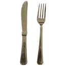 925 Sterling Silver Hallmarked  Dinner Fork and Knife Set