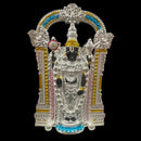 999 Pure Silver Balaji Mural – 11-inch Tall Frame