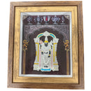 999 Pure Silver Balaji Mural – 11-inch Tall Frame