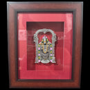 999 Pure Silver Balaji Mural – 11-inch Tall Frame